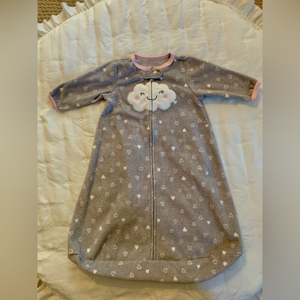 Two Carter’s Fleece Sleep Bags